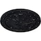 Ekena Millwork Foster Acanthus Leaf Ceiling Medallion (Fits Canopies up to 2 1/4"), 20 1/2"OD x 1 1/2"P, Steel Gray CM20FOSGS - alternate 4